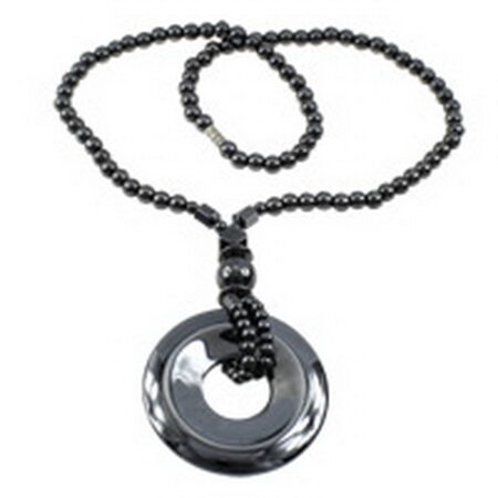 Non Magnetic Hematite Unity Pendant Necklace - Perfect for Complete and Eternal Love