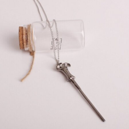 Magic Wand Pendant Necklace Style 3