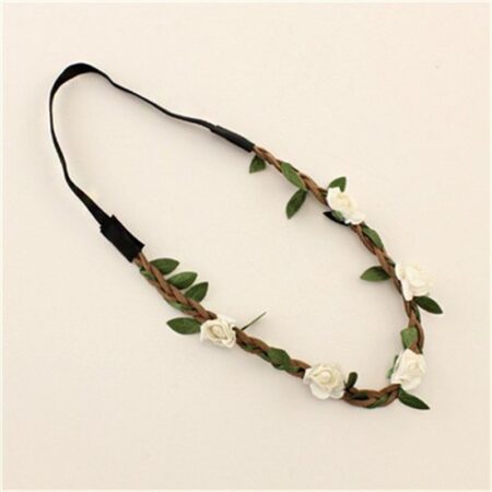 Cream Flower Headband