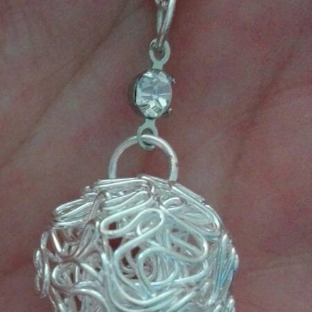 Stunning Infinity Knot Silver Pendant Necklace