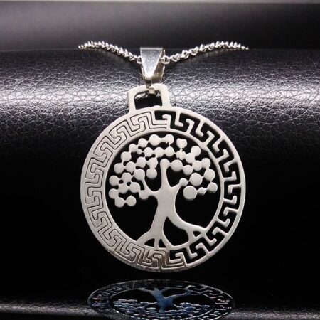 Stunning Tree of Life Stainless Steel Pendant Necklace