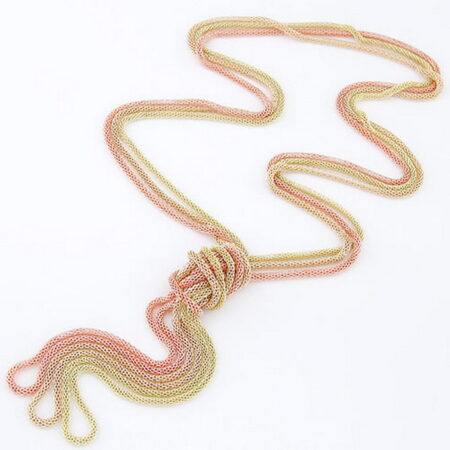 Delicate Dangle Vintage Metal Chain Rope Necklace Stunning Bohemia Style 4