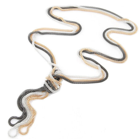 Delicate Dangle Vintage Metal Chain Rope Necklace Stunning Bohemia Style 1