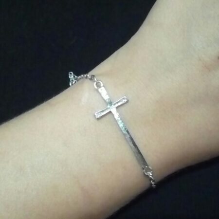 Cross Bracelet - Silver