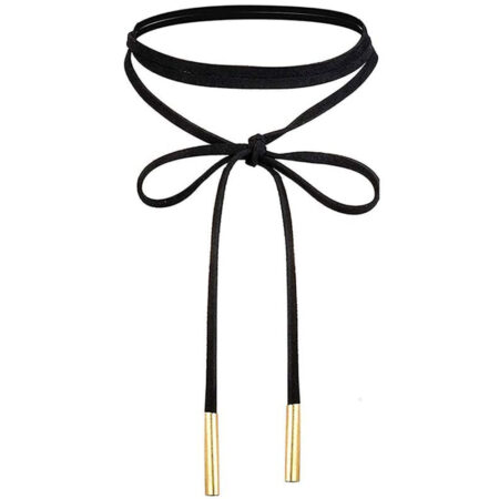 Classic Gothic / Punk Rocker Dainty Choker Velvet Necklace - Neck Tie