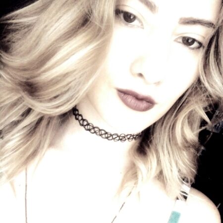 Black Tattoo Style Choker Stretch Necklace