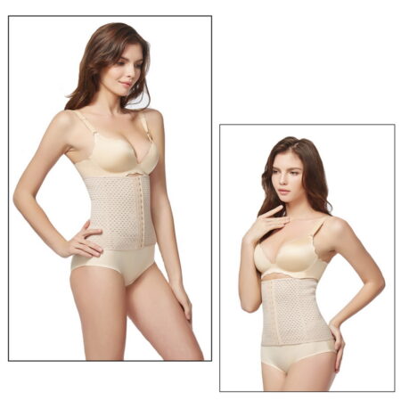 New Womens Waist Trainer/Belly Flattener/Shapewear - Black/White - Muti Sizes Available
