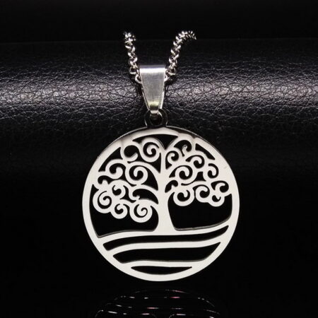 Perfect Gift - Tree of Life Stainless Steel Pendant Necklace